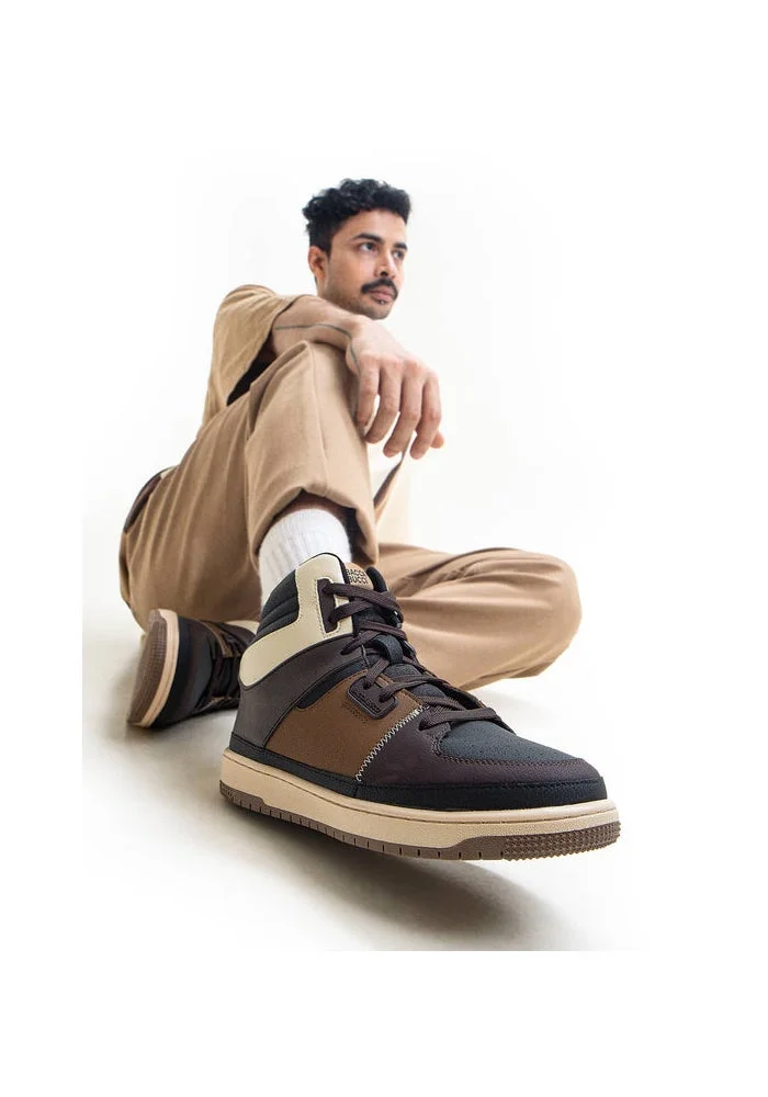 Bacca Bucci Truffle Gourmet Collection: High-Top Sneakers Inspired by Dessert Indulgence for Men | Best Price UAE
